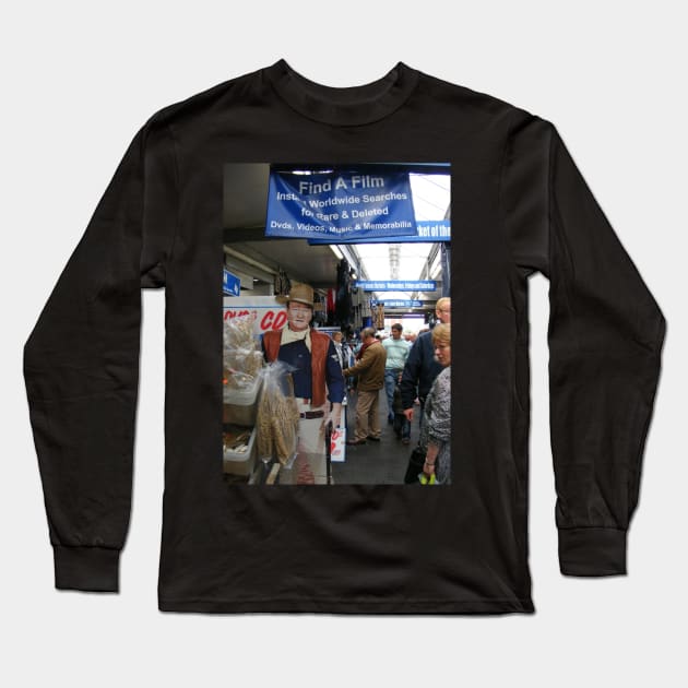 John_Wayne Long Sleeve T-Shirt by Anung